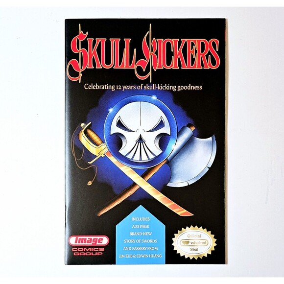 SKULLKICKERS SUPER SPECIAL #1 ONE SHOT FINAL FANTASY NES VIDEO GAME HOMAGE 2022 - Picture 1 of 7